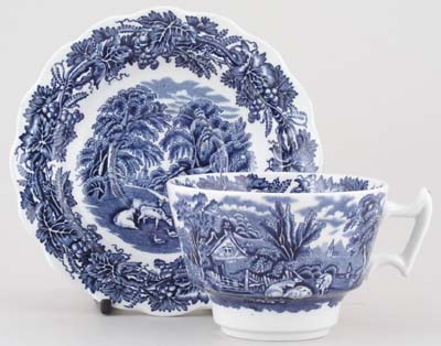 Breakfast Cup and Saucer c1950s